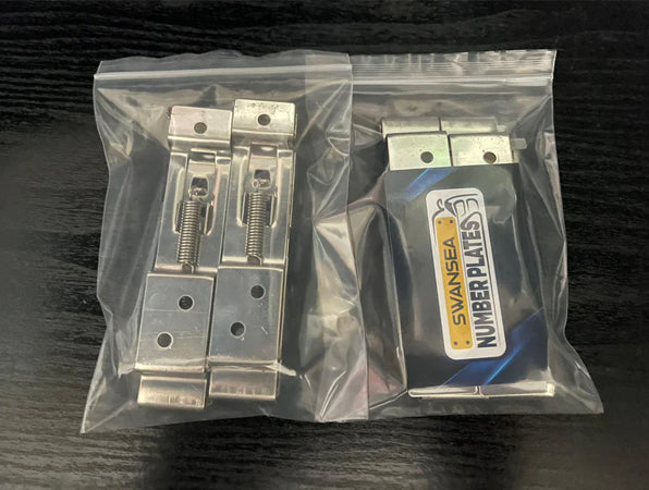 "Number Plate Holder Clamp - Secure & Durable Plate Mounting Solution"