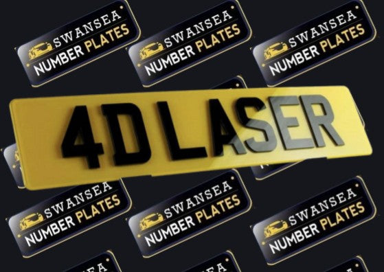 Customizable 4D Gel Plates with Neon Colors - Green, Red, Orange, Blue, or Custom. Precision-cut acrylic letters with neon undercoating, road legal, DVLA and MOT compliant, available in all vehicle sizes, and jet wash friendly. Perfect gift for car enthusiasts.