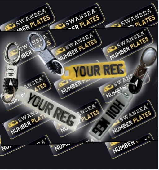 Custom Battery Key Rings