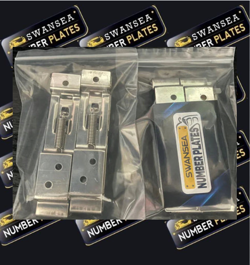 "Number Plate Holder Clamp - Secure & Durable Plate Mounting Solution, designed to provide a strong and reliable hold for your vehicle's number plates, ensuring long-lasting stability and easy installation."