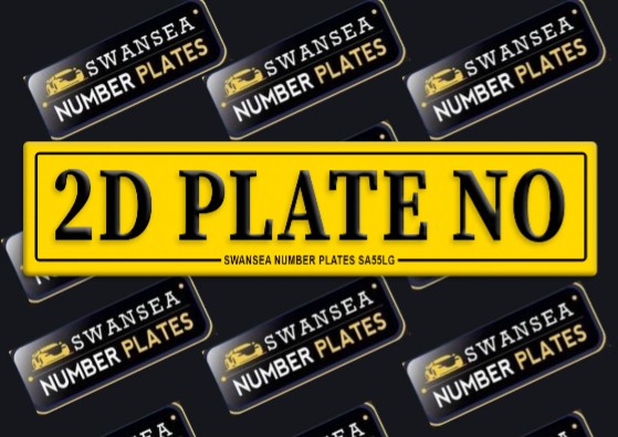 "High-Quality 2D Number Plates - Durable & Stylish Vehicle Registration Plates, designed for longevity and a sleek appearance, providing a perfect fit for cars, vans, and trailers."