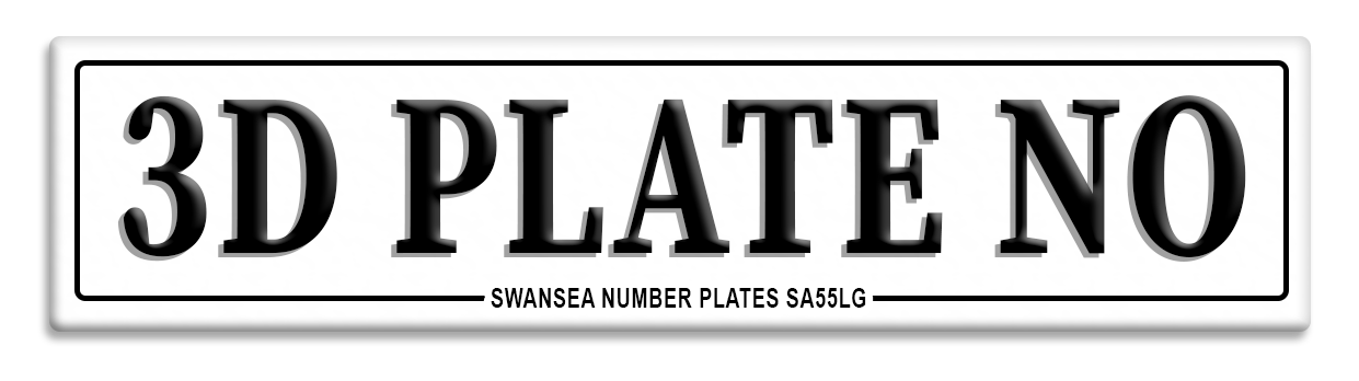 "3D Gel Plates | Customizable Premium Car, Van, and Trailer Plates"